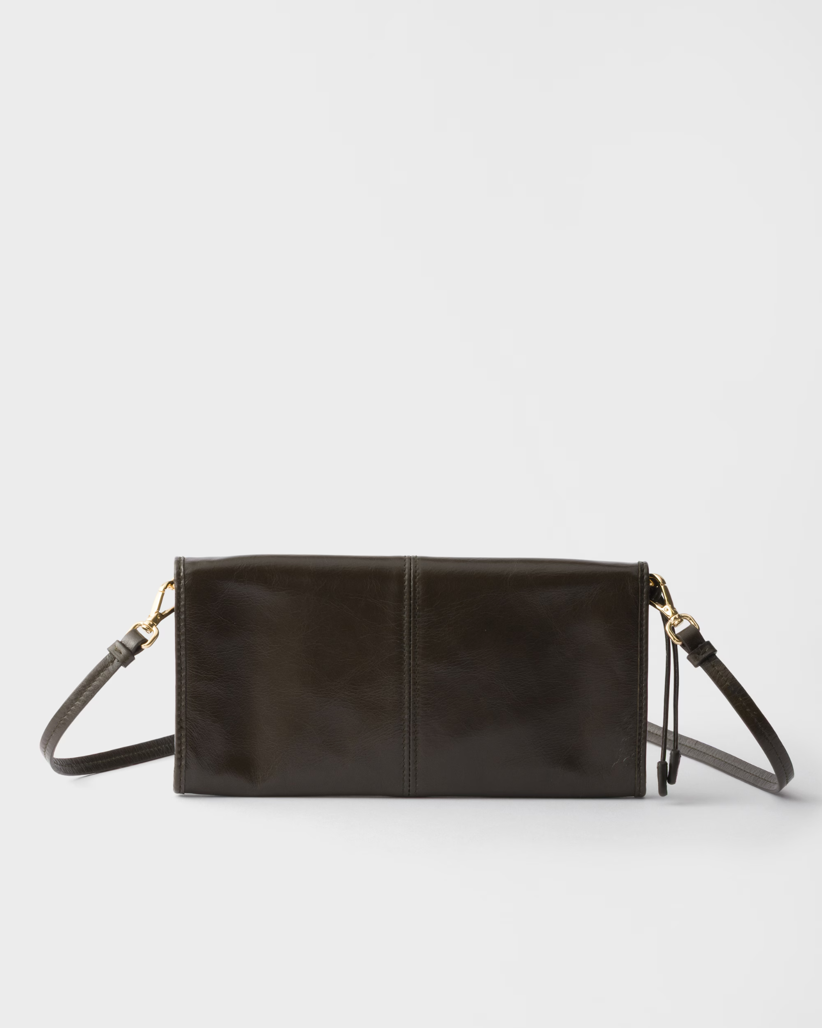  Túi Nữ Prada Wallet With Shoulder Strap 'Forest' 