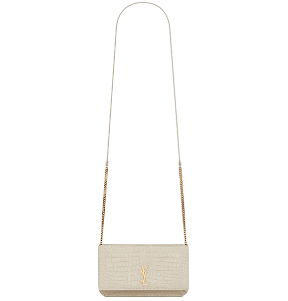  Túi Nữ Saint Laurent Cassandre Phone Holder 'White' 
