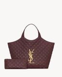  Túi Nữ Saint Laurent Icare In Quilted Nappa 'Cabernet' 