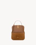  Túi Nữ Saint Laurent Solferino Small In Suede 'Caramel' 