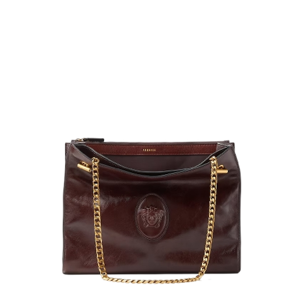  Túi Nữ Versace Cabine Shoulder Bag 'Brown' 