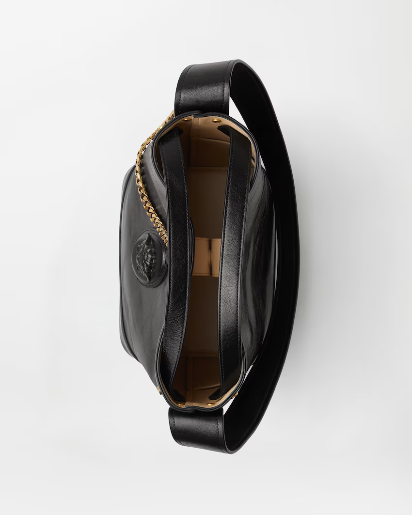  Túi Nữ Versace Pivot Bucket Bag 'Beige' 