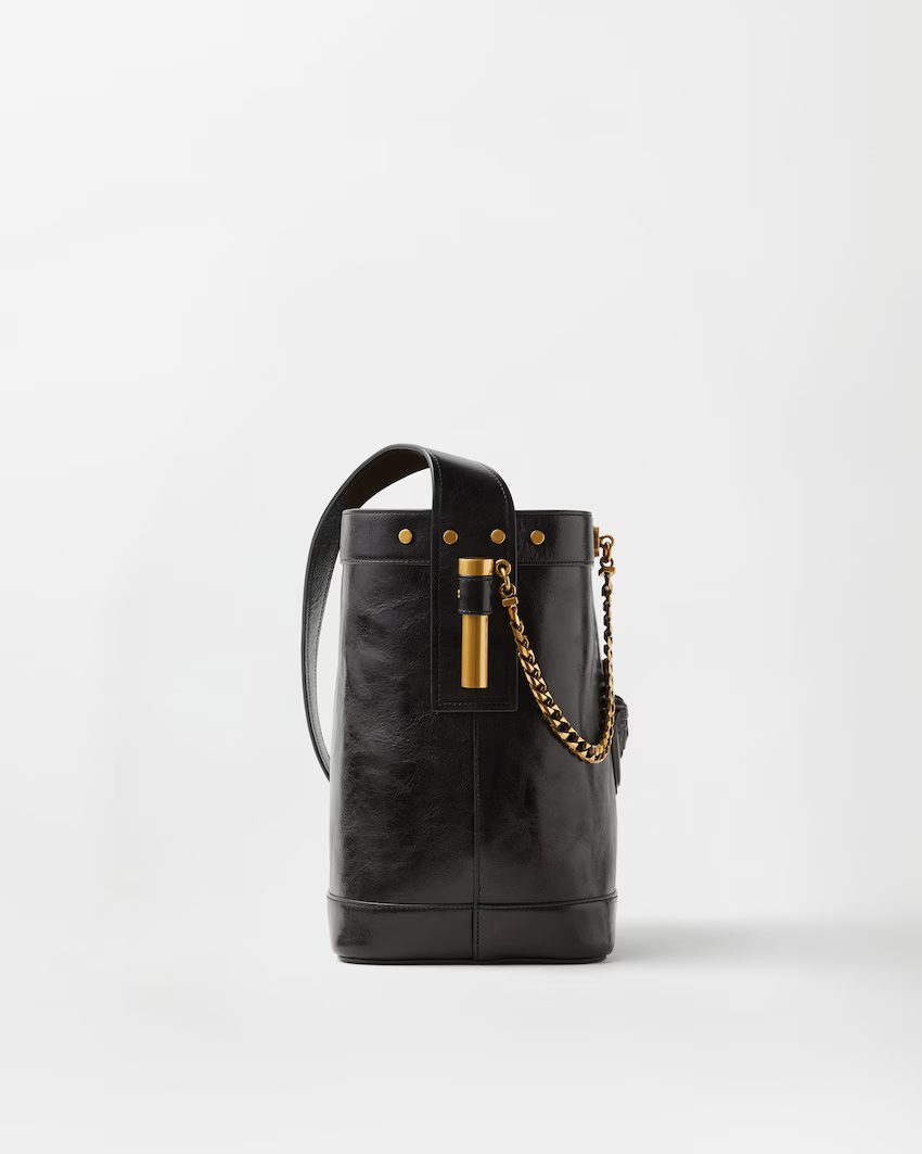  Túi Nữ Versace Pivot Bucket Bag 'Beige' 
