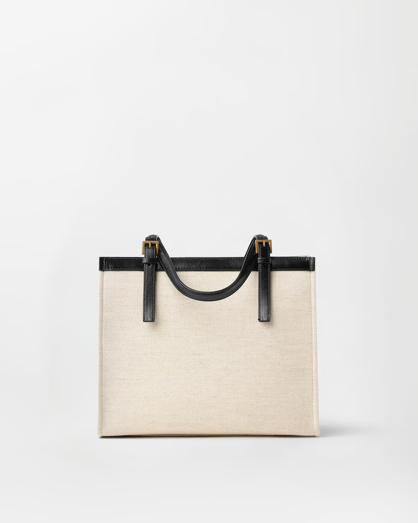  Túi Nữ Versace Rivière Canvas Tote 'Beige' 