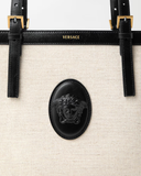  Túi Nữ Versace Rivière Canvas Tote 'Beige' 