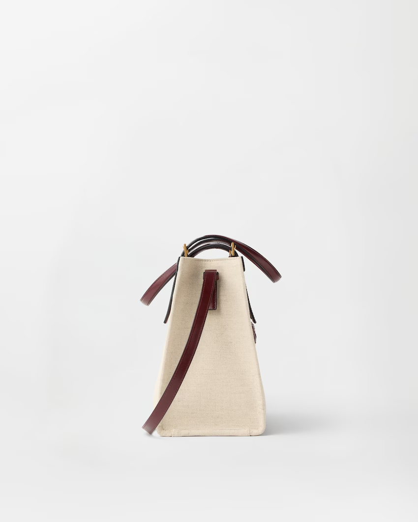  Túi Nữ Versace Rivière Canvas Tote 'Beige' 