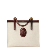 Túi Nữ Versace Rivière Canvas Tote 'Beige' 