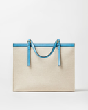  Túi Nữ Versace Rivière Canvas Tote 'Light Blue' 