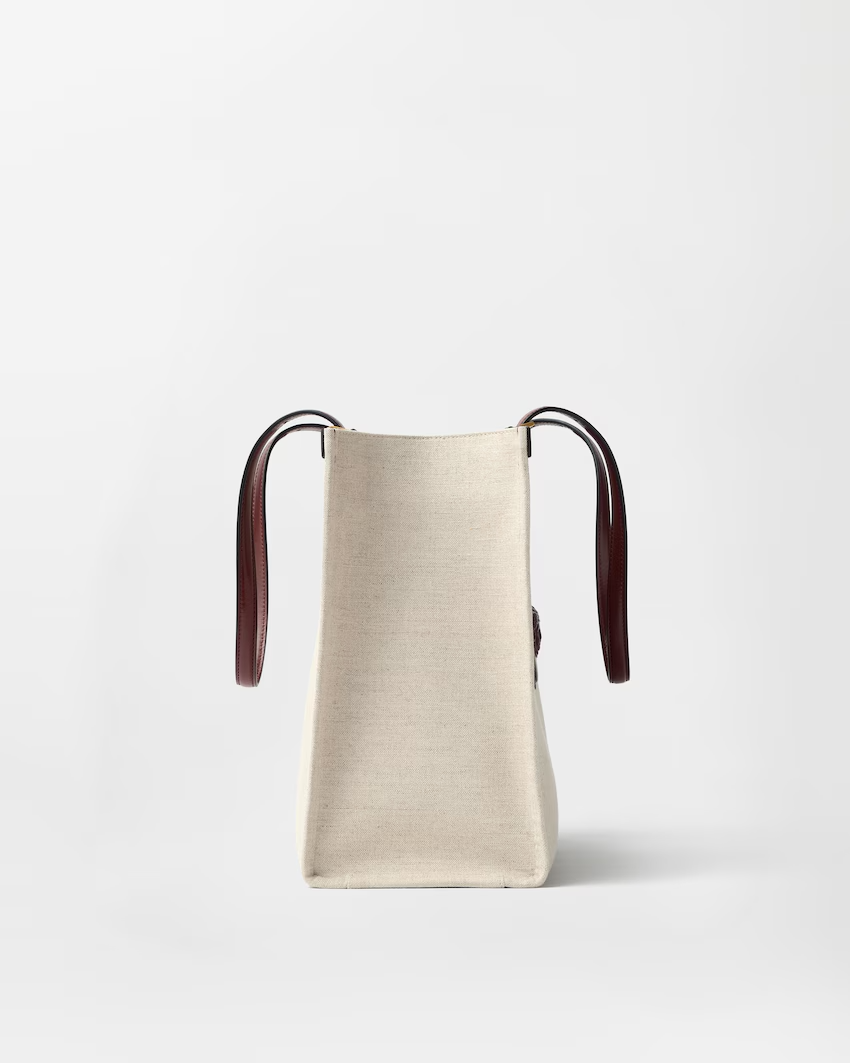  Túi Nữ Versace Rivière Large Canvas Tote 'Beige' 