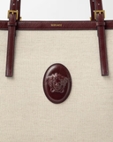  Túi Nữ Versace Rivière Large Canvas Tote 'Beige' 