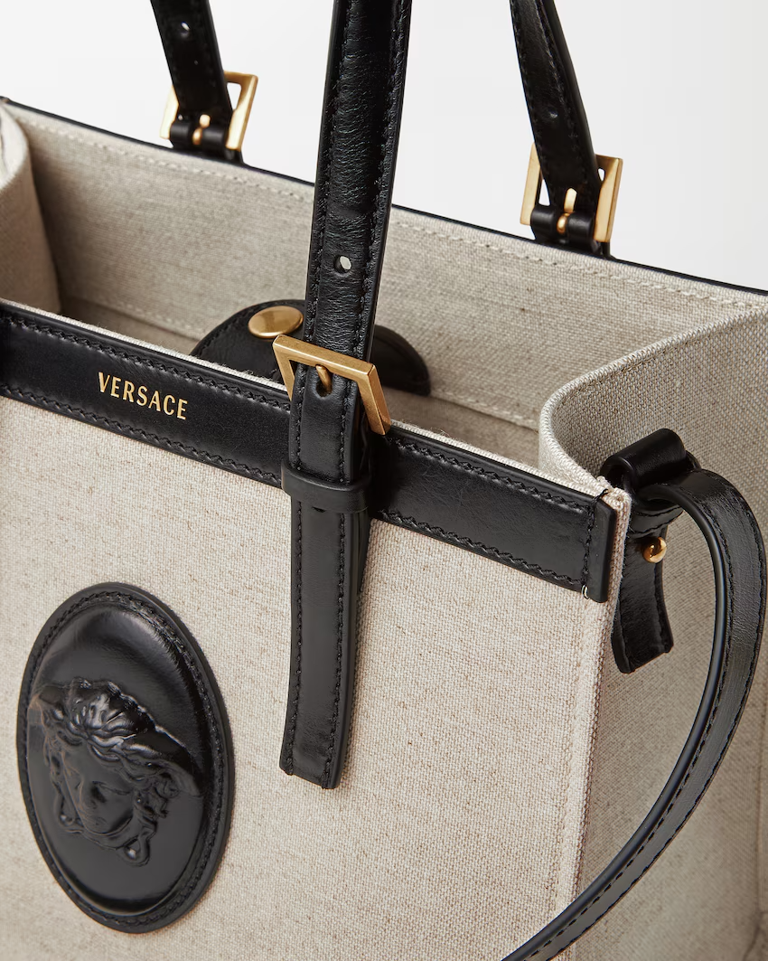  Túi Nữ Versace Rivière Mini Tote 'Beige' 