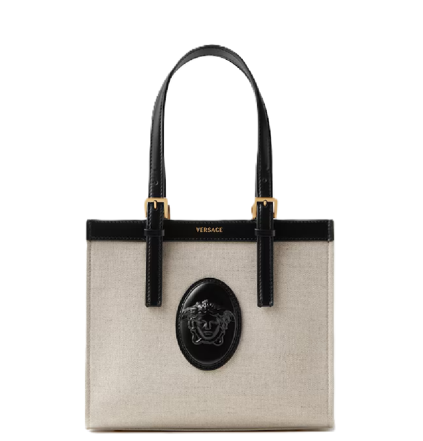  Túi Nữ Versace Rivière Mini Tote 'Beige' 