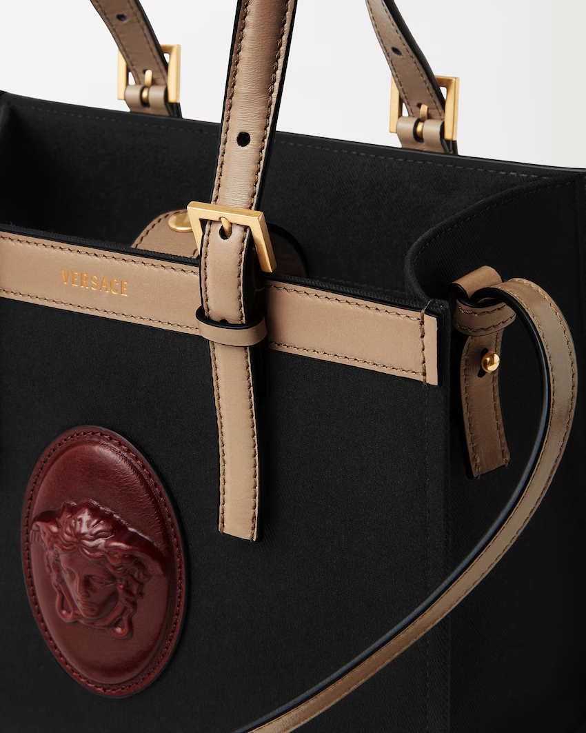  Túi Nữ Versace Rivière Mini Tote 'Black' 