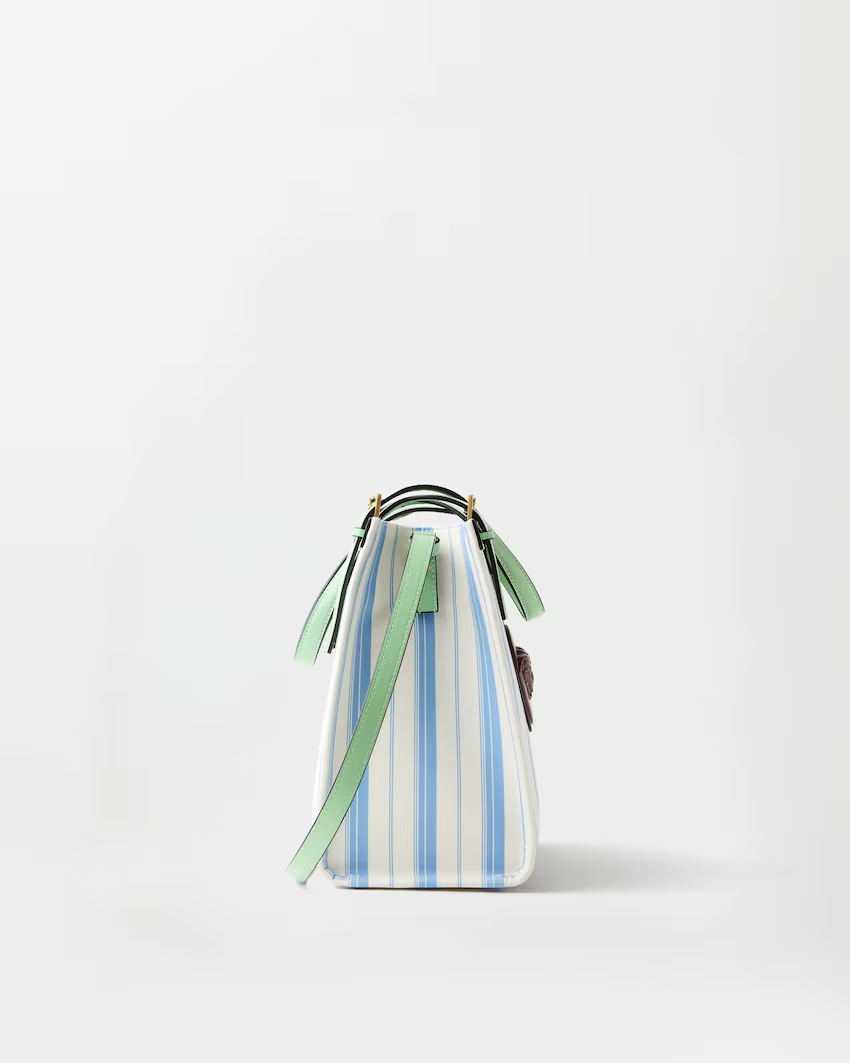  Túi Nữ Versace Rivière Printed Tote 'Blue' 
