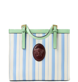  Túi Nữ Versace Rivière Printed Tote 'Blue' 