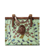  Túi Nữ Versace Rivière Printed Tote 'Green' 