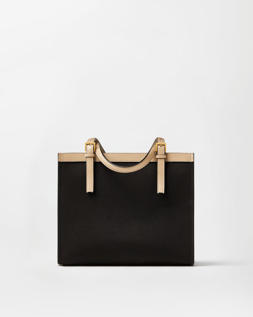  Túi Nữ Versace Rivière Tote 'Black' 