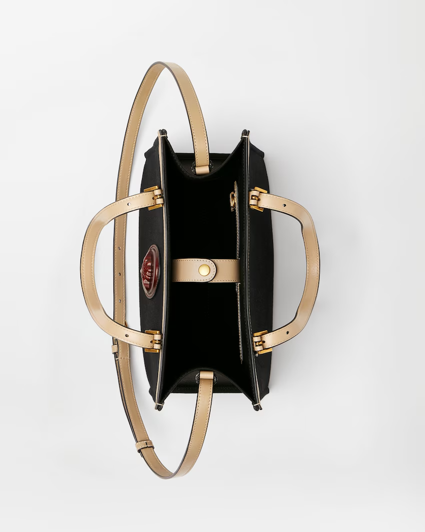  Túi Nữ Versace Rivière Tote 'Black' 