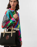  Túi Nữ Versace Rivière Tote 'Black' 