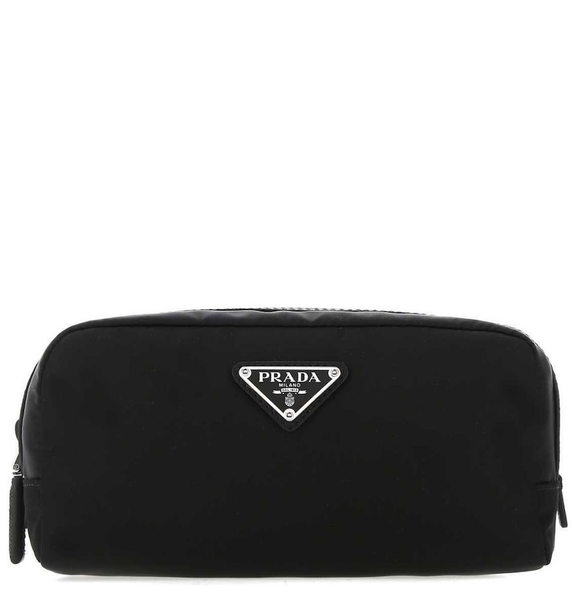  Túi Prada Canvas Pouch 'Black' 