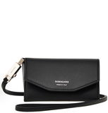  Túi Salvatore Ferragamo Strap Clutch Bag 'Black' 