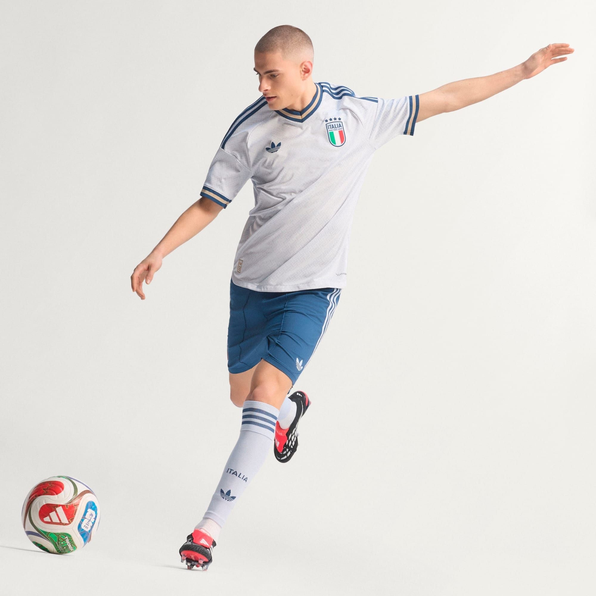  Áo Adidas Italy 26 Away Authentic Jersey 'White' 