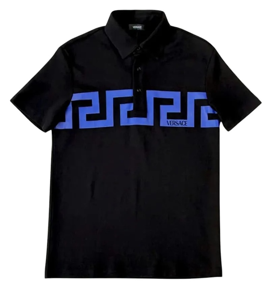  Áo Nam Versace Greco Pattern 'Navy' 