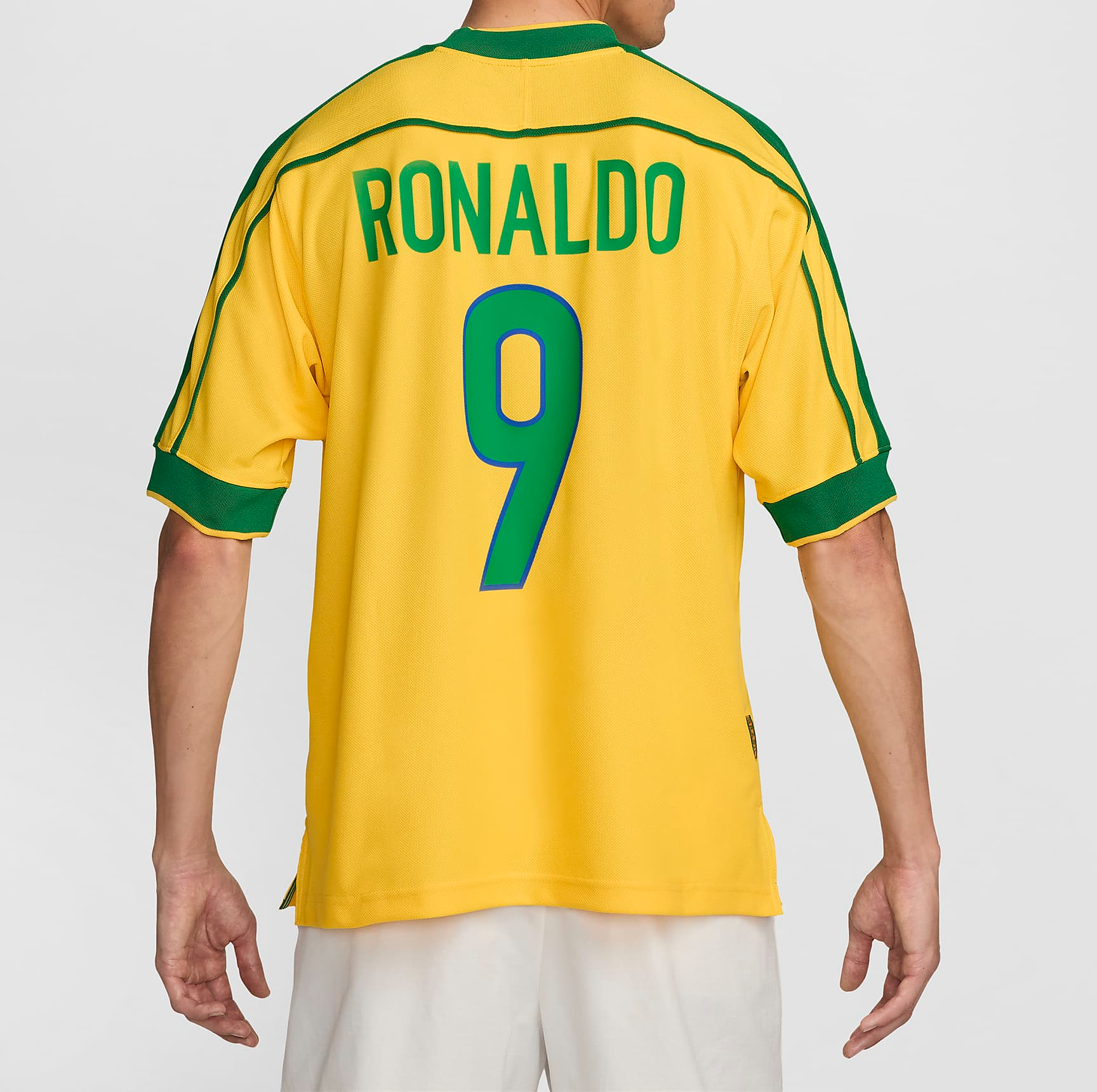  Áo Nike Brazil 1998 Reissue Jersey 'Ronaldo' 