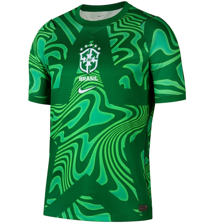  Áo Nike Brazil 2026 Stadium Goalkeeper 'Green' 