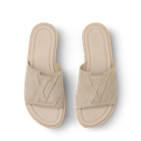  Dép Nam Louis Vuitton LV Portofino Mules 'Beige' 