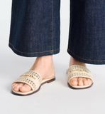  Dép Nữ Dior D-Lane Slide 'Light Biscuit' 