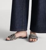  Dép Nữ Dior Dioriviera Dway Slide 'Blue' 