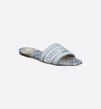  Dép Nữ Dior Dioriviera Dway Slide 'Blue' 
