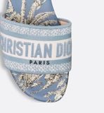 Dép Nữ Dior Dioriviera Dway Slide 'Blue' 