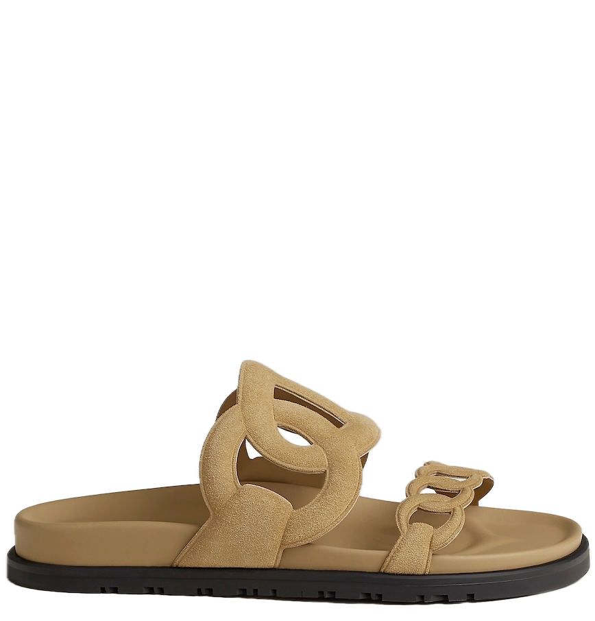  Dép Nữ Hermes Extra Sandal 'Beige Albâtre' 