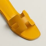  Dép Nữ Hermes Oran Sandal 'Jaune Topaze' 