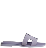  Dép Nữ Hermes Oran Sandal 'Violet Glycine' 