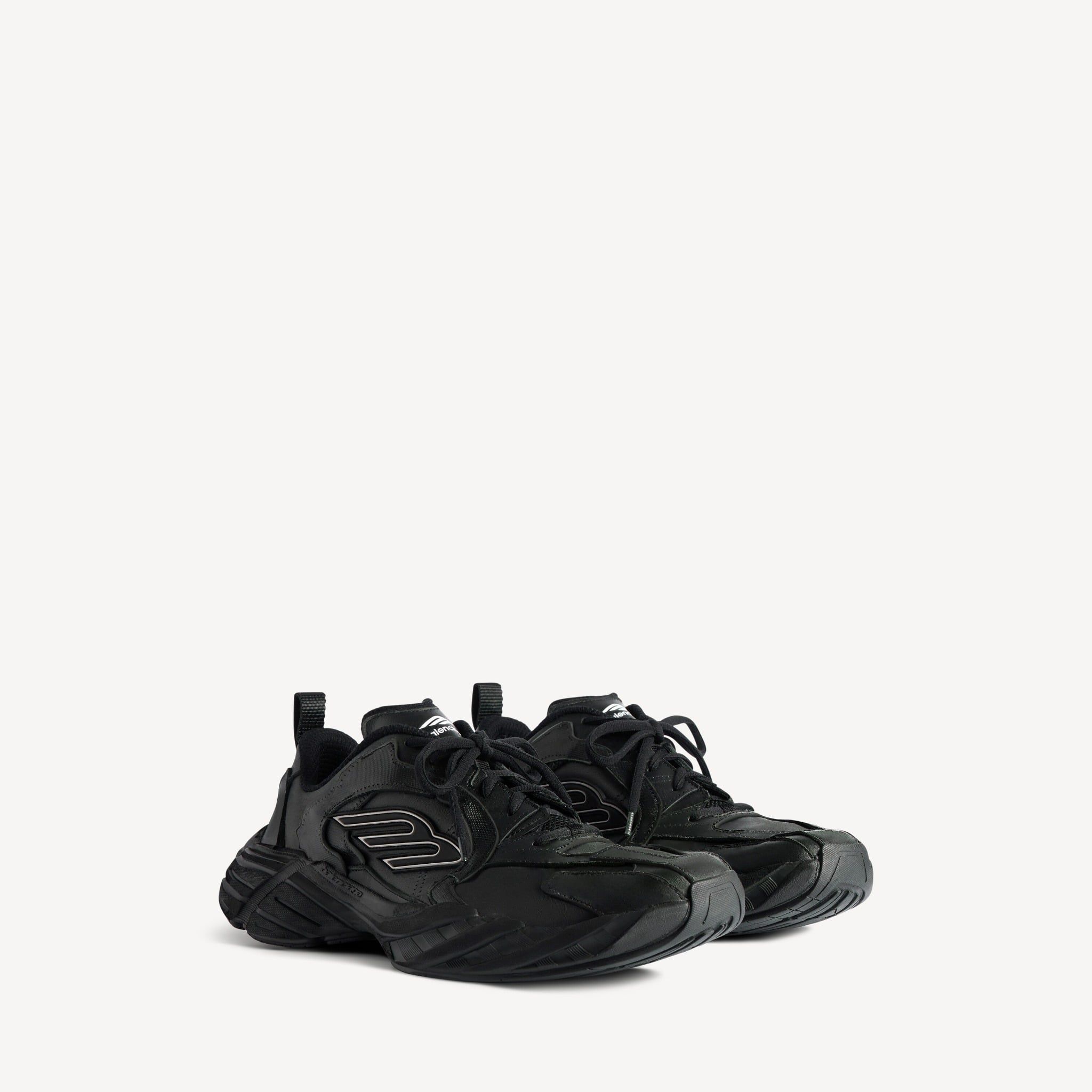  Giày Nam Balenciaga Monday Shoe 'Black' 