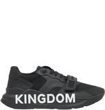  Giày Nam Burberry Ramsey Kingdom Leather 'Black' 