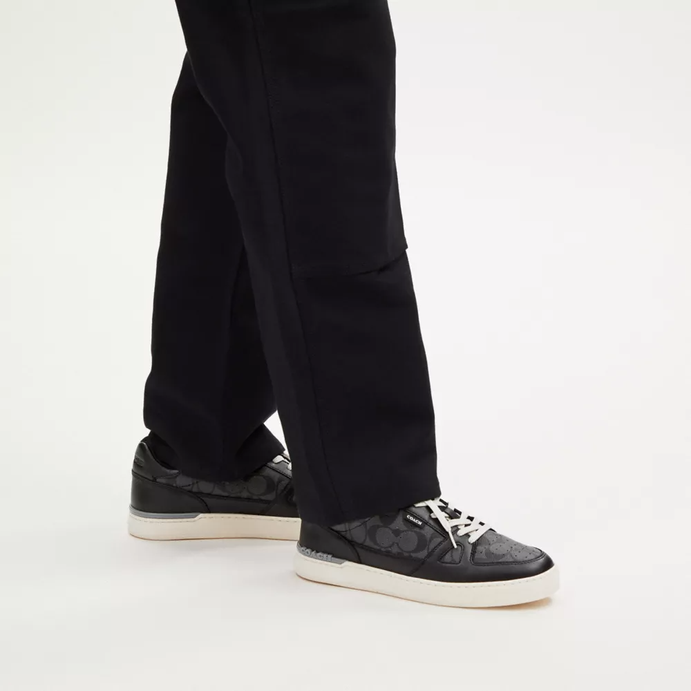  Giày Nam Coach Citysole Court Sneaker 'Black' 