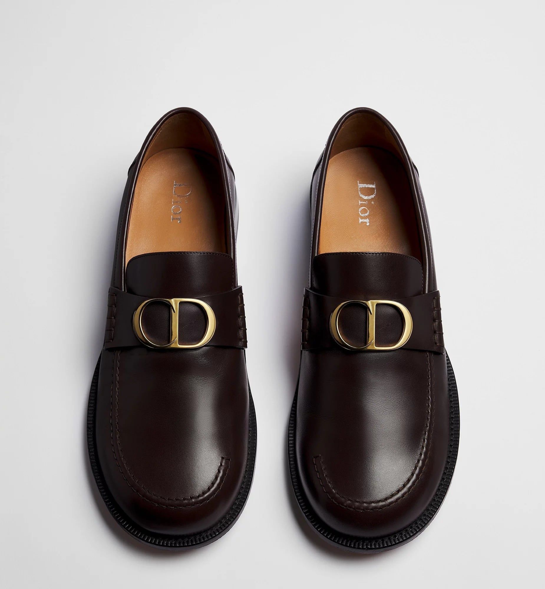  Giày Nam Dior Archie Loafer 'Deep Brown' 