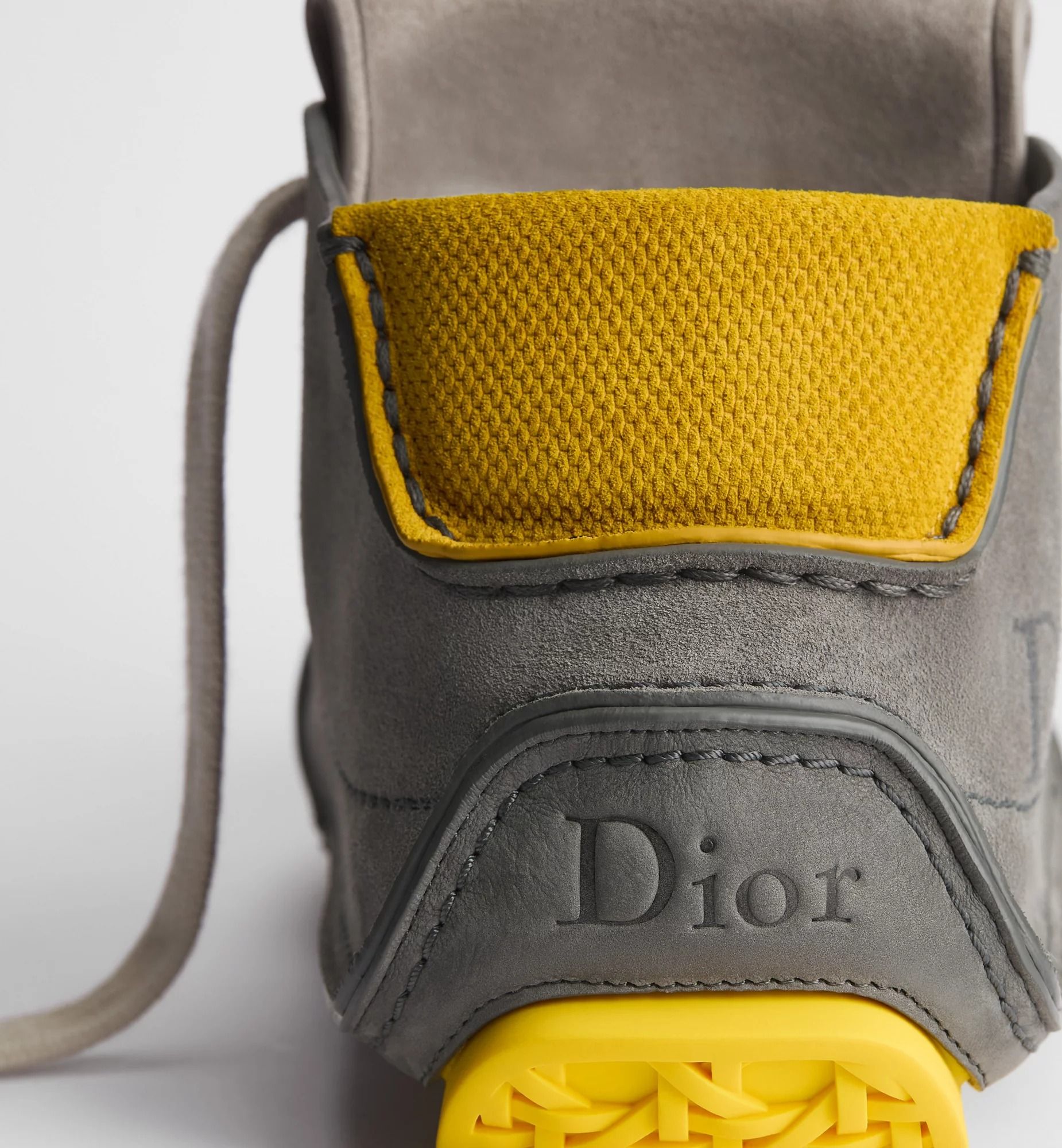  Giày Nam Dior Roadie Lace-Up Boot 'Gray' 