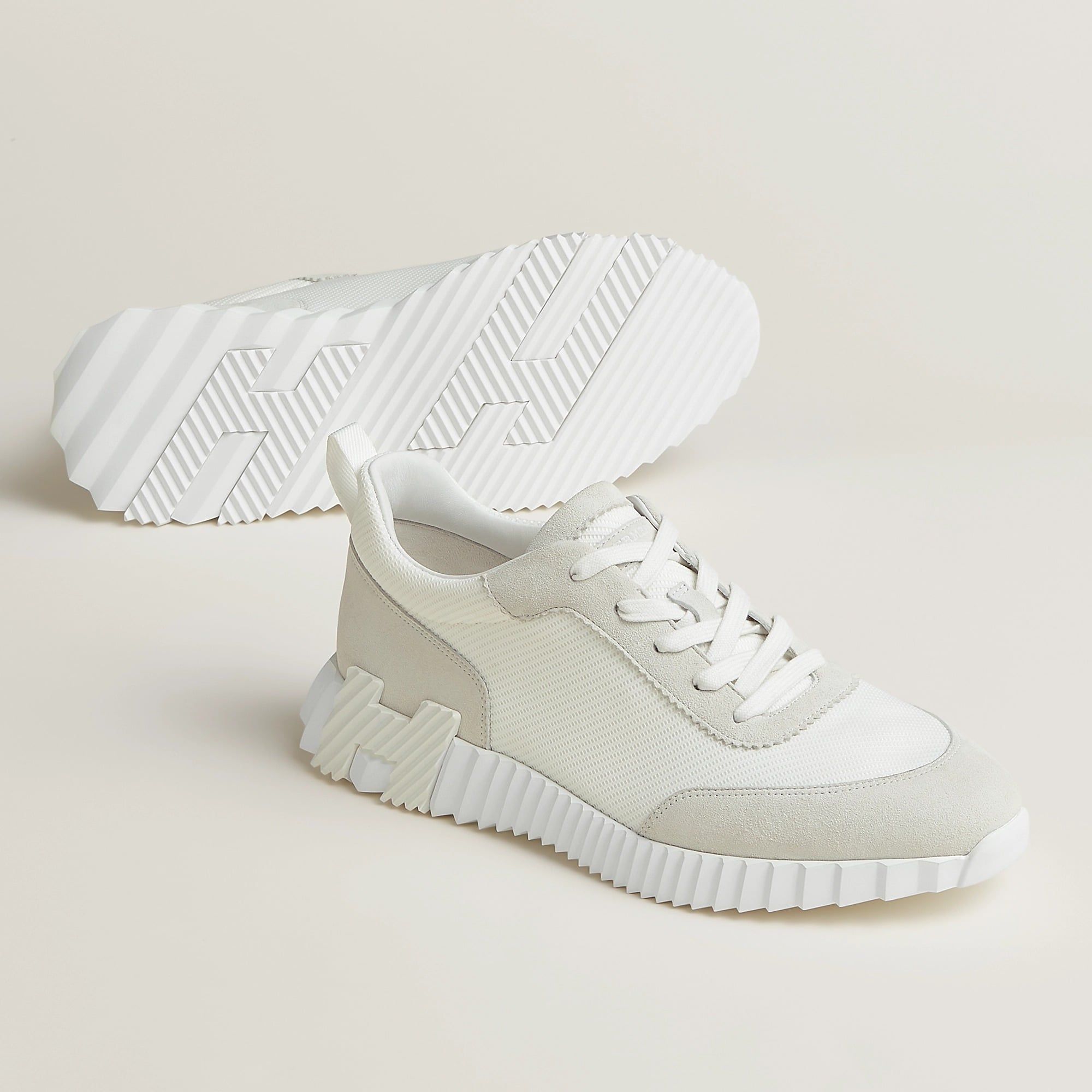 Giày Nam Hermes Bouncing Sneaker 'Blanc' 