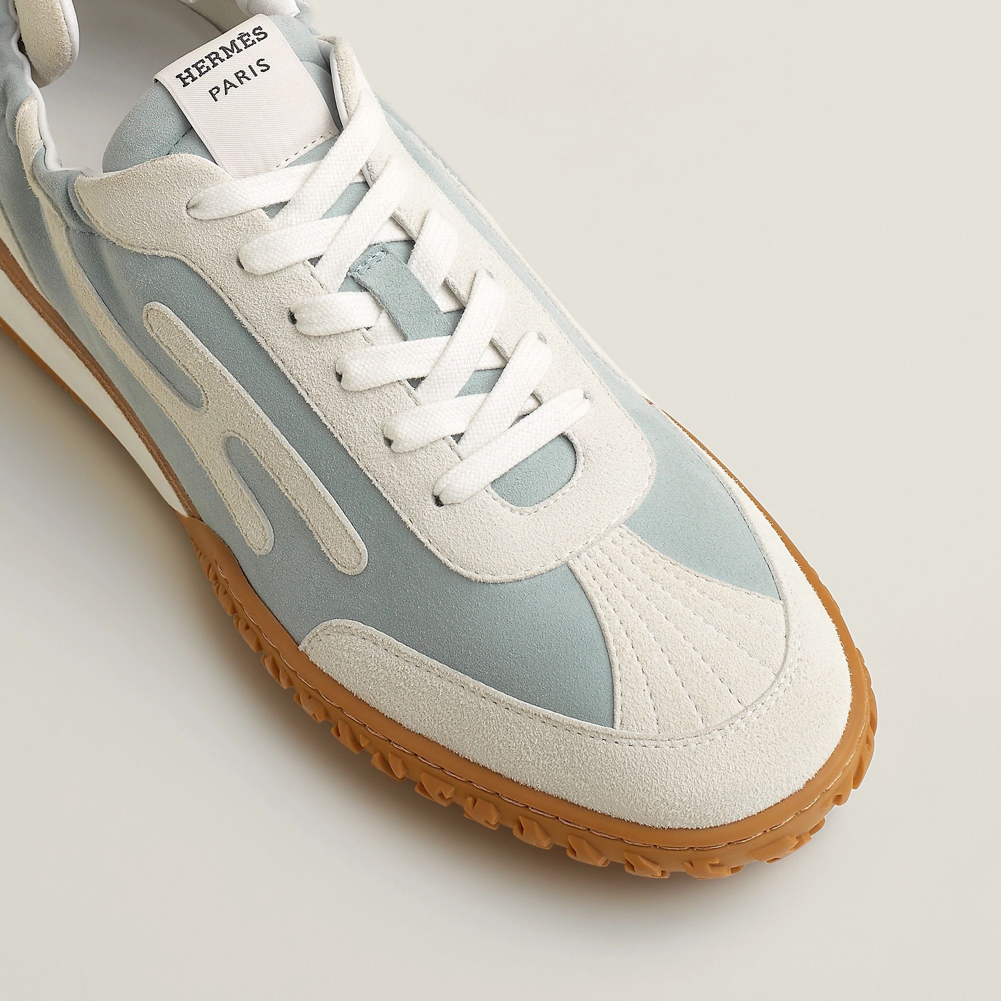 Giày Nam Hermes Jet Sneaker 'Gris Nuage' 