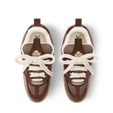  Giày Nam Louis Vuitton LV Skate Trainers 'Brown' 