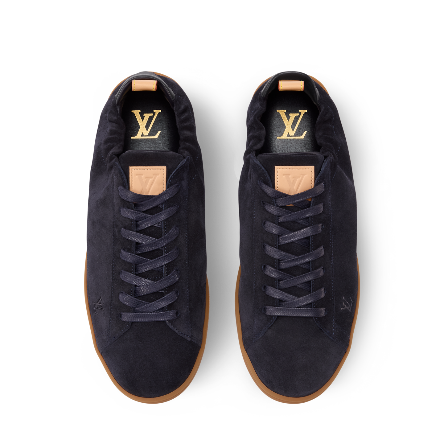  Giày Nam Louis Vuitton LV Soft Trainers 'Marine' 