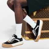  Giày Nam Louis Vuitton LV Tilted Trainers 'Black' 
