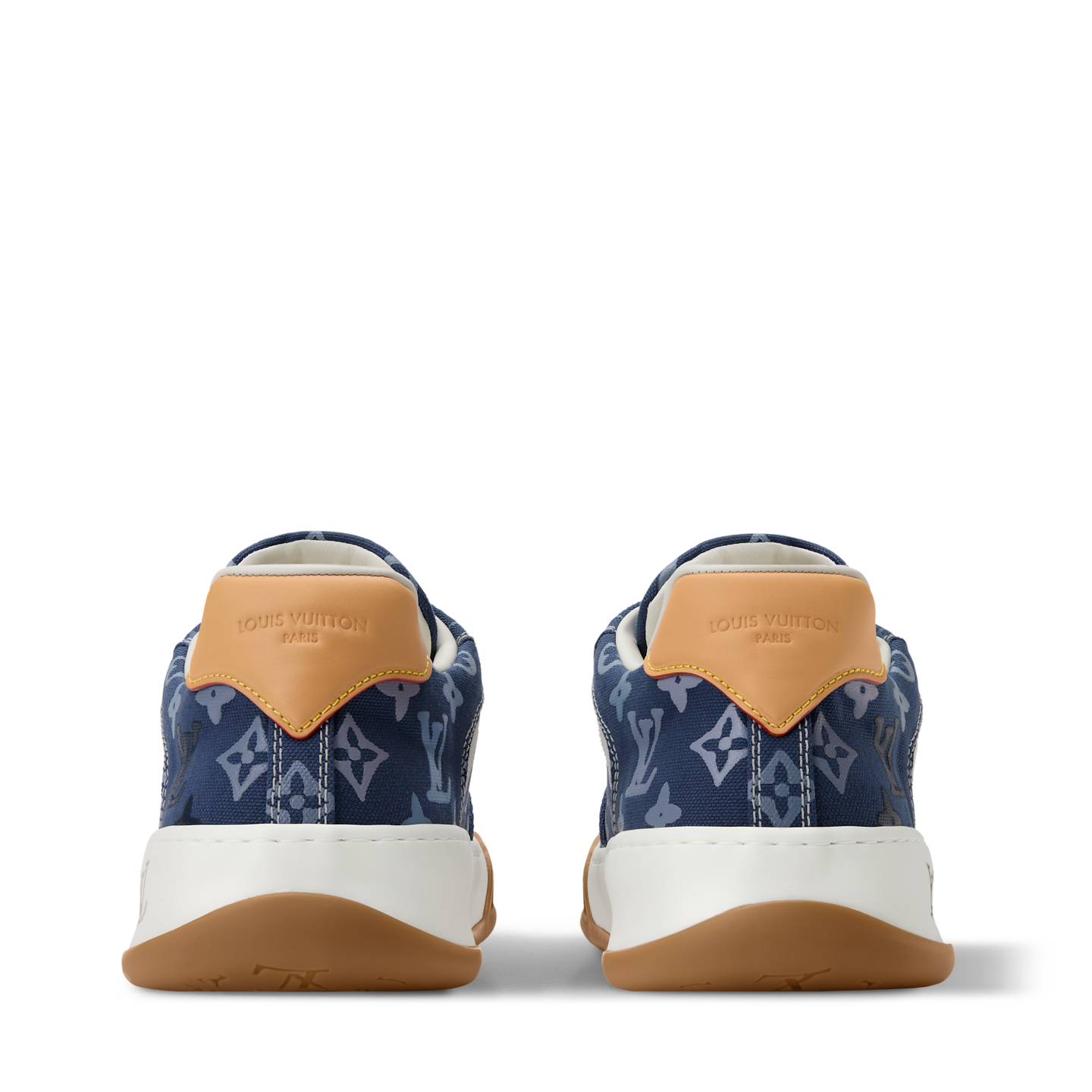  Giày Nam Louis Vuitton LV Tilted Trainers 'Blue' 