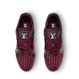  Giày Nam Louis Vuitton LV Trainer 'Bordeaux Red' 