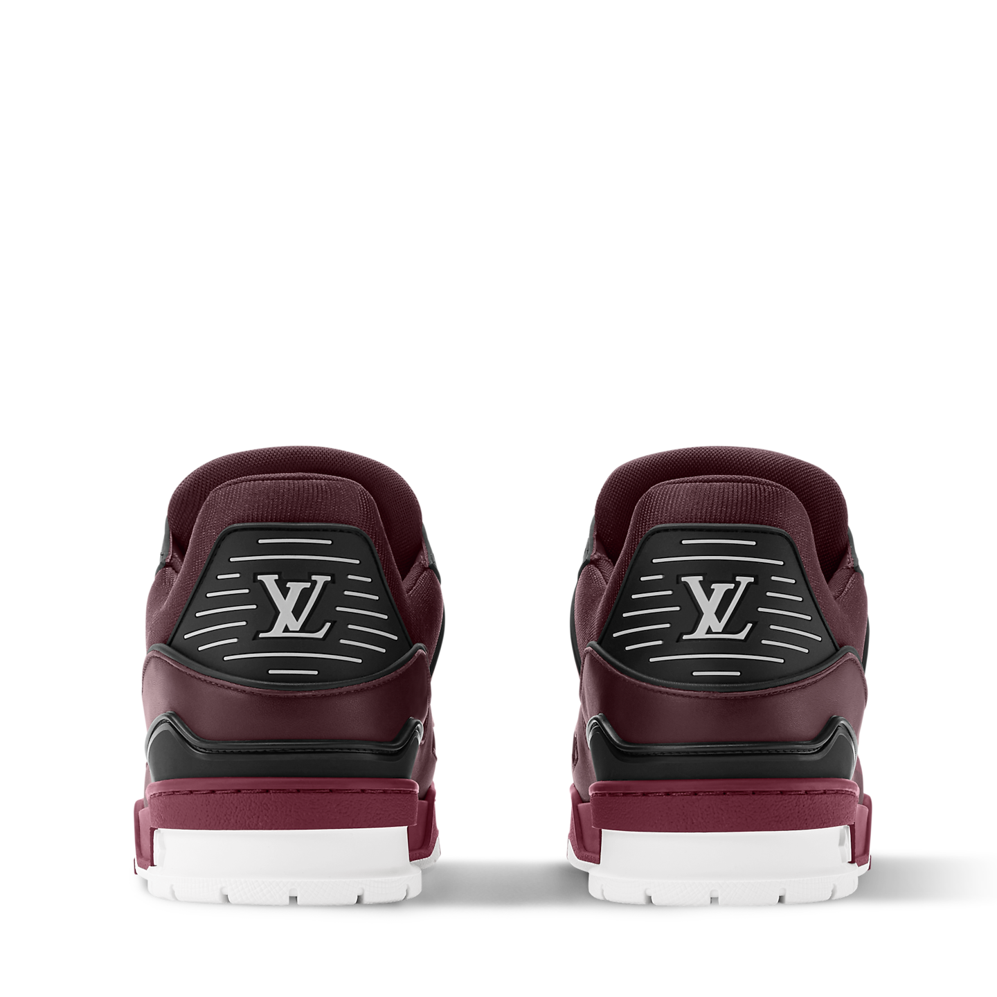  Giày Nam Louis Vuitton LV Trainer 'Bordeaux Red' 